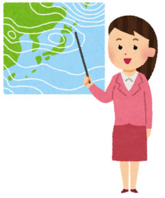 【画像】お天気お姉さん、お胸採用すぎるｗｗｗｗｗｗｗｗｗｗｗｗｗｗｗｗ