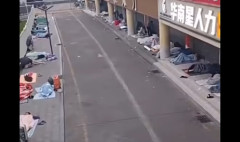 中国、路上生活者（ホームレス）が4750万人
