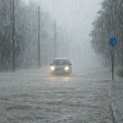 石川・富山でレベル5の大雨特別警報 関東も午後は滝のような雨のおそれ 道路冠水に警戒   #天気