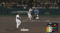 【阪神対巨人21回戦】巨人、7回表1アウト一三塁から泉口の犠牲フライで1点を返す！