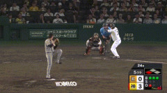 【阪神対巨人21回戦】巨人、7回表1アウト一三塁から泉口の犠牲フライで1点を返す！