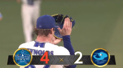 ベイスターズ 4－2 ドラゴンズ　8回裏に度会の2点タイムリーで同点、牧の2点タイムリーで勝ち越して大逆転勝利！