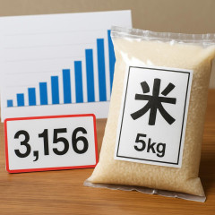 コメ5キロ3156円 7月末の民間在庫は最高水準 農水省   |  糖質の塊だから食べない方がいいよ