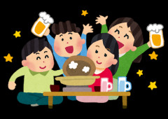 【欠席したい】ウイルスで忘年会やらない会社が殆どなのに、わが社は20周年パーチ―ホテル宴会場でやるって。100人以上集まるなんてクラスターじゃんとびびりまく