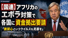 【国連】アフリカのエボラ対策で各国に資金拠出要請 「お前らの無関心というウイルスも克服しなければならない」