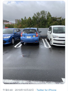 【画像】駐車マナーの悪すぎるカーシェアリング野郎見つかるｗｗｗｗｗｗｗｗｗｗｗｗｗｗｗｗ