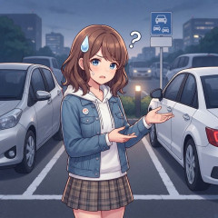 【画像】駐車マナーの悪すぎるカーシェアリング野郎見つかるｗｗｗｗｗｗｗｗｗｗｗｗｗｗｗｗ