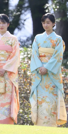 【画像】佳子さまのお着物姿👘美しすぎｗｗｗｗｗｗｗｗｗｗｗｗ