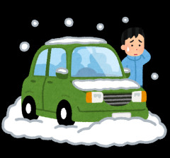【画像】新潟が雪で完全にストップｗｗｗ地元民も立ち往生しててワロタｗｗｗ