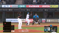 【日本ハム対ロッテ20回戦】日本ハムが4回裏に逆転！田宮が逆転2点タイムリースリーベース！！！！！！！！！！！！！！