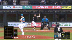 【日本ハム対ロッテ20回戦】ロッテ、5回表無死二三塁から寺地の2点タイムリーで逆転！！！！！！！！！！