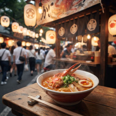 麻布十番祭り「蟹ラーメン」で76人体調不良、保健所「余った700食使い回した可能性」、店側は使い回しを否定「まだ原因分からない」