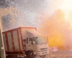 【動画】台湾の住宅街で発生した産業廃棄物の爆発事故が恐ろしい。