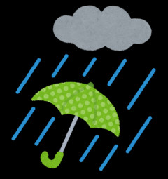 雨の日あるある