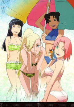 【画像】ナルト女キャラの水着姿ｗｗｗｗｗｗｗｗｗｗｗｗ