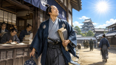 【朗報】江戸時代の武士、朝4時頃に出勤して昼12時頃には仕事終了していたらしいｗｗｗ