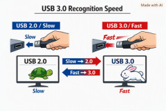 アプライド公式「USB3.0はゆっくり差すと2.0、素早く差すと3.0になるよ！」→え、ジョークだよね？→調べた結果ｗｗｗｗｗ