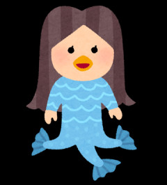 【エッッ】爆胸人魚さん、脱げてしまうｗ
