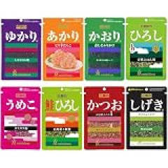 ふりかけおにぎりに入れてさらに美味しい具ってなんなんだろう  のりたま ごましお ゆかり かつお しげき