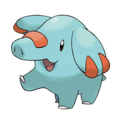 【ポケモン】ゴマゾウのことよく見る機会って多分そんなにないと思うけどゴマゾウのことよく見たら結構可愛くない？