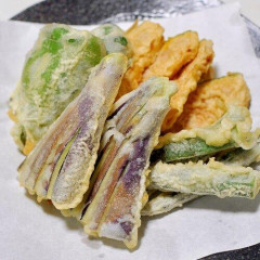 【悲報】野菜の天ぷら、アスパラガスとナスの2強
