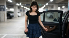 【そして夫婦円満へ】駐車が下手すぎる妻に夫が贈ったプレゼントがこちらです‥‥