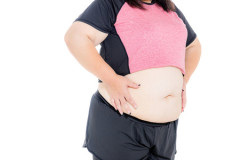 【悲報】坂口杏里さん、腹が限界突破