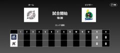 二軍試合実況　8月30日10:30～ ロッテ－ヤクルト