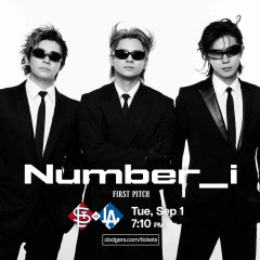Number_i、ドジャースタジアムで始球式 5月にはアメリカ名門レーベルと契約発表