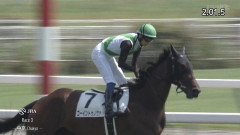 柳田悠岐の馬、新馬勝ち！ ダービー4着ゴーイントゥスカイの妹