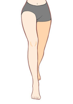 【画像】漫画に出てきそうなえちえち下半身の女の子(16)が発見される