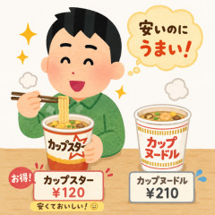カップスターとかいうカップヌードルより安くて旨いカップラーメン