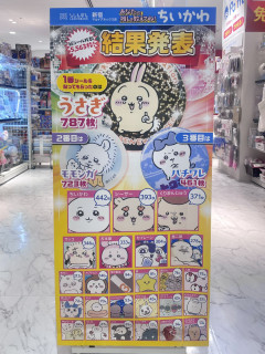 【驚愕】ちいかわ人気投票の結果がこちらｗｗｗｗｗｗｗｗｗｗｗｗ