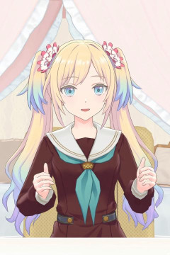 【画像】瑠璃乃のウィッグをかぶったセラス【ラブライブ！蓮ノ空】
