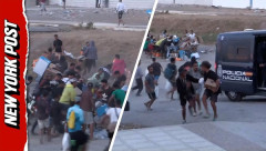 【スペイン】移民殺到で治安悪化、移民キャンプに火が放たれる！　海外の反応。