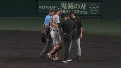 【巨人】大城卓三にアクシデント…守備時に途中交代　右腕に違和感か