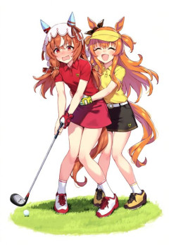【ウマ娘】スティルちゃんはゴルフへたっぴだね☆