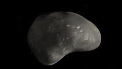 火星の衛星ダイモスが滑らかな理由。小惑星の衝突により厚い層のレゴリスで覆われていた