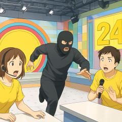 24時間テレビで不審者が乱入放送事故ｗｗｗｗｗ   #放送事故 |  今年一番笑ったわ