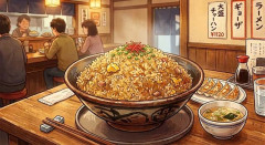 【画像】ラーメン屋のチャハーン多すぎると話題にwww