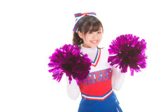 【画像】例のチアガールの胸、エッッッッッッッッッッッッッッッッッ！