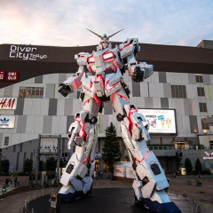 【悲報】お台場「実物大ユニコーンガンダム立像」、9年の歴史に幕