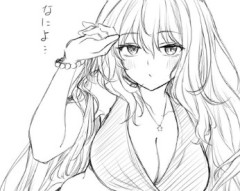 【ウマ娘】髪下ろしジト目水着アヤベさんは心臓に悪い。