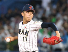 【朗報】織田翔希投手、大学日本代表を相手に2イニング9安打6失点でまとめる