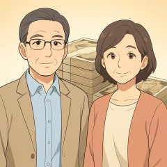 50歳代の貯蓄は平均1908万円・中央値700万円