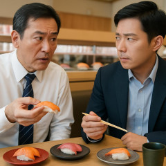 「最初にサーモン食うなんて邪道」昼休みの回転寿司で話しかけてきた中年男性。33歳会社員が返した「意外な一言」 専門家助言