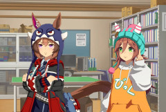 【ウマ娘】サムソンビッグ、ちょいケツみたいな口　私服ももう来てる！サポカは完全に逃げだな