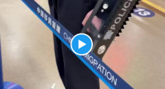 【画像】中国警察の“腕装着型シールド”、パトレイバーの装備みたいと話題に→よく見ると攻撃機能が物騒すぎる…