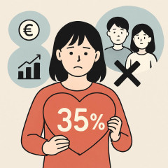 「結婚するつもりない」35％ 収入や環境変化に不安 独身若者4万4千人調査 (こども家庭庁)   |  女側の収入を下げる