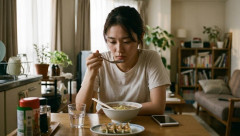 【話題】定食屋で「1人でブツブツ喋りながら食事するおじさん」が急増中　「孤独のグルメの影響か」